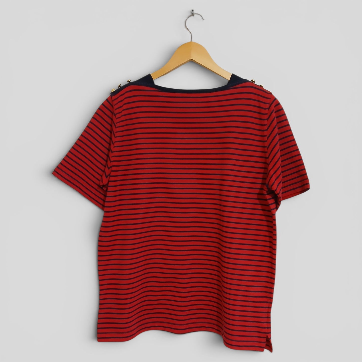(12) Millers | Red Striped Tee