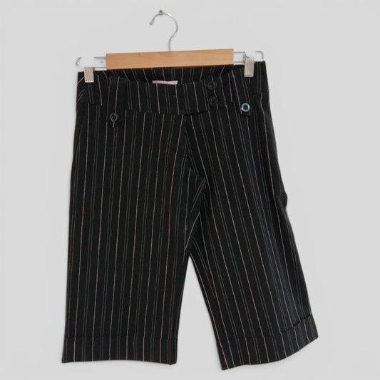 (XS) Supre | Pink Pin Stripe Shorts