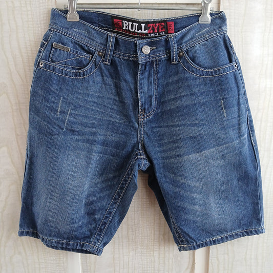 (28) Men's Bullzye Denim Shorts