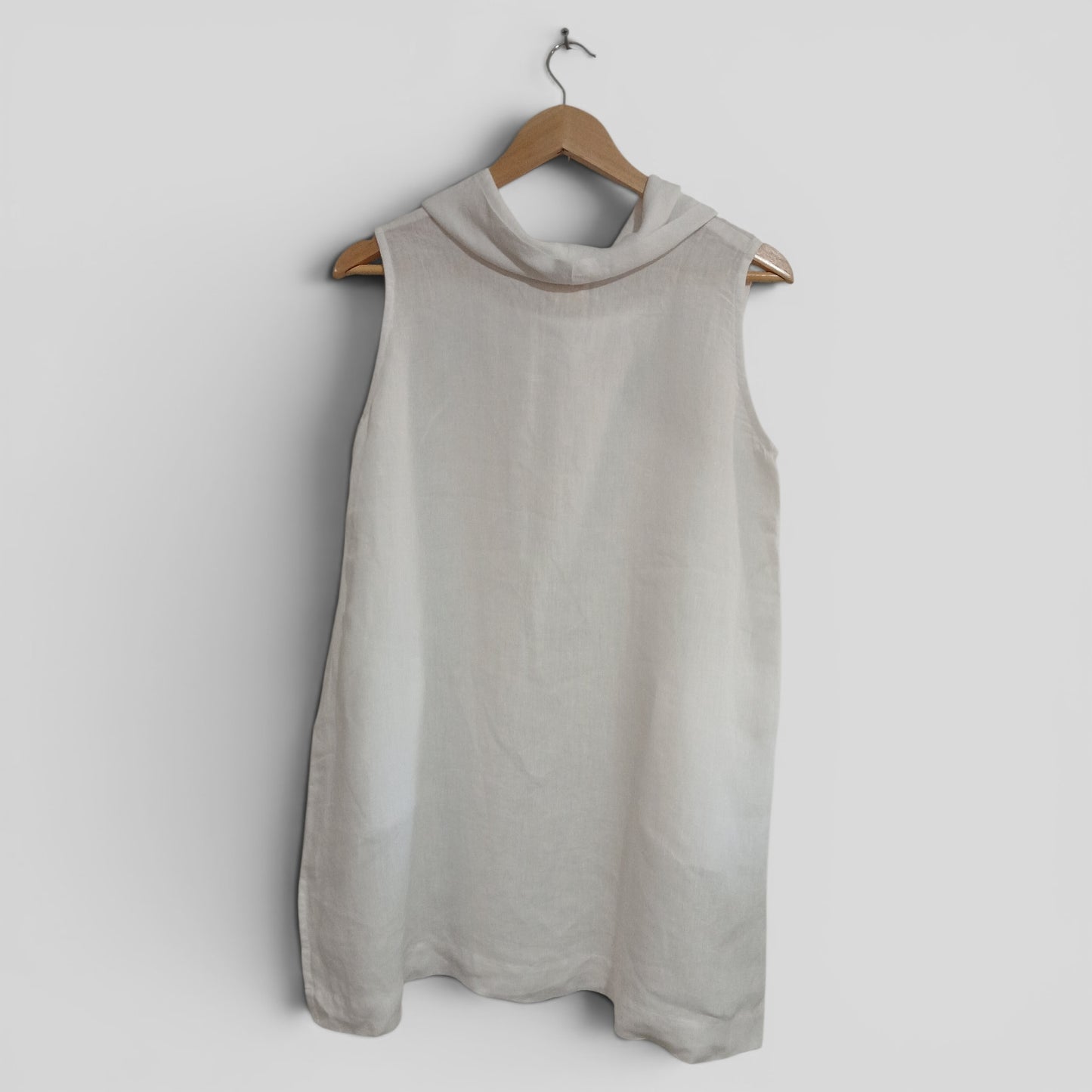 (M) Zephyr | White Linen Blouse