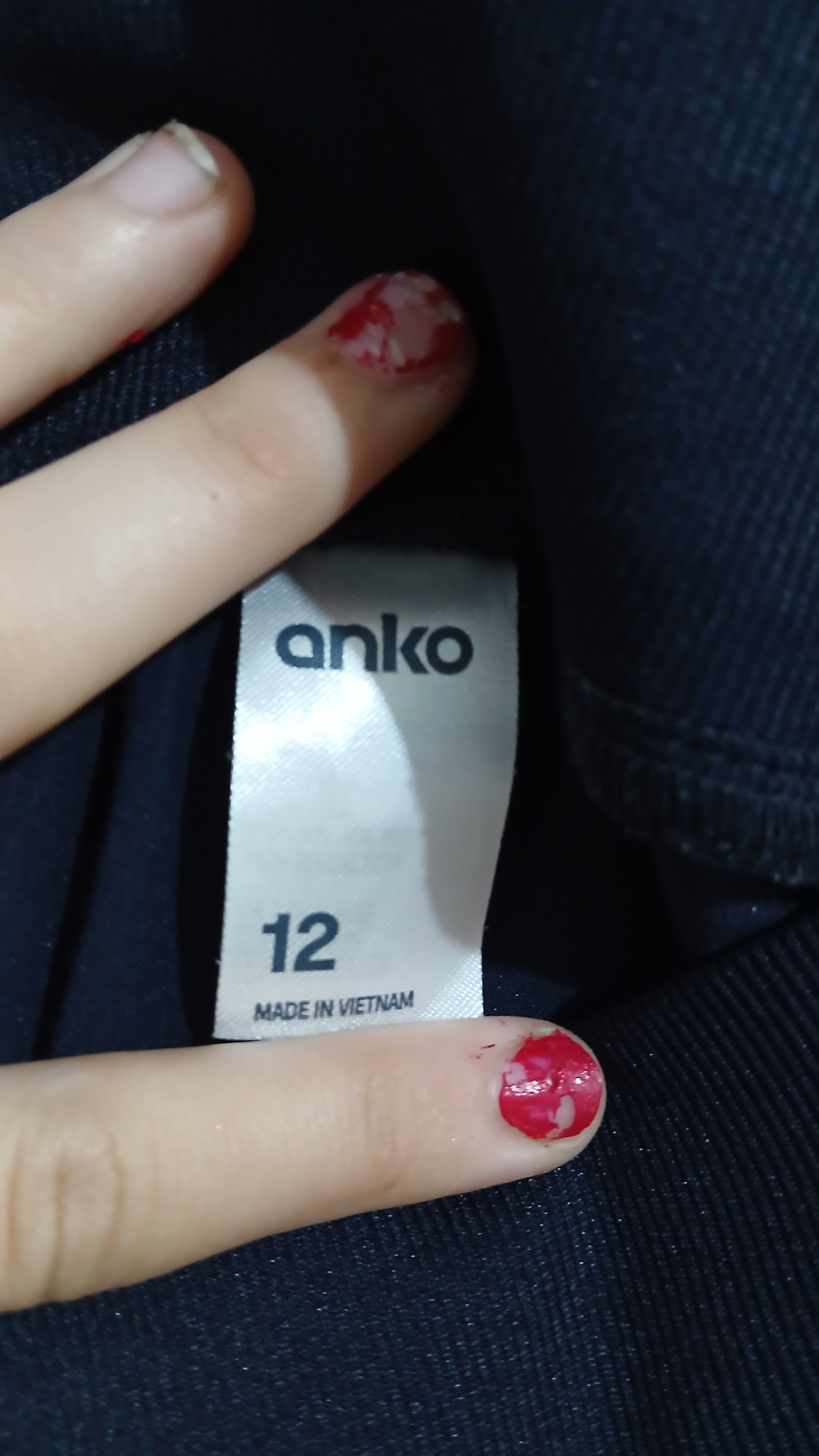 Image of (12) Anko | Navy Jogger Pants