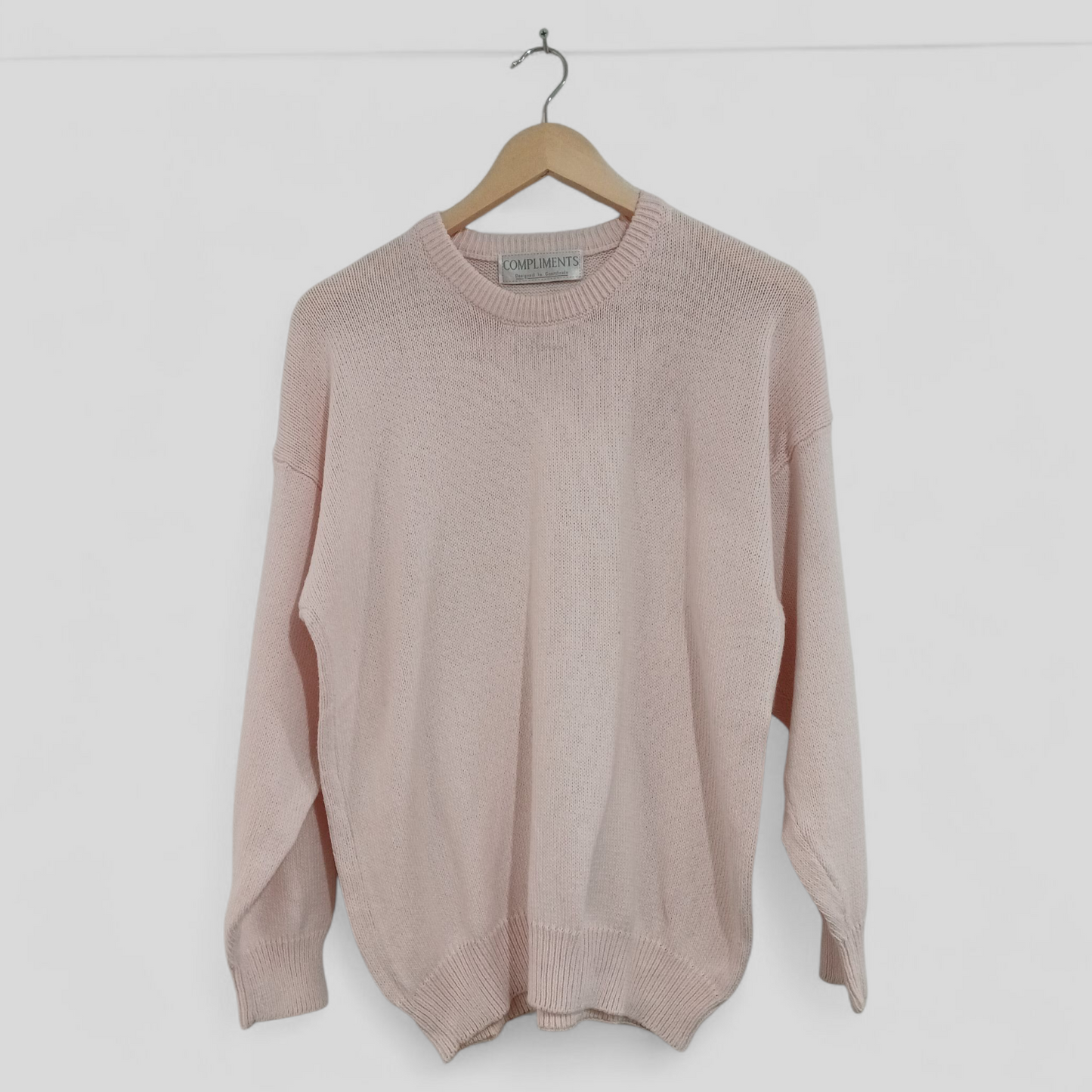 (M) Compliments | Pink Knit Jumper