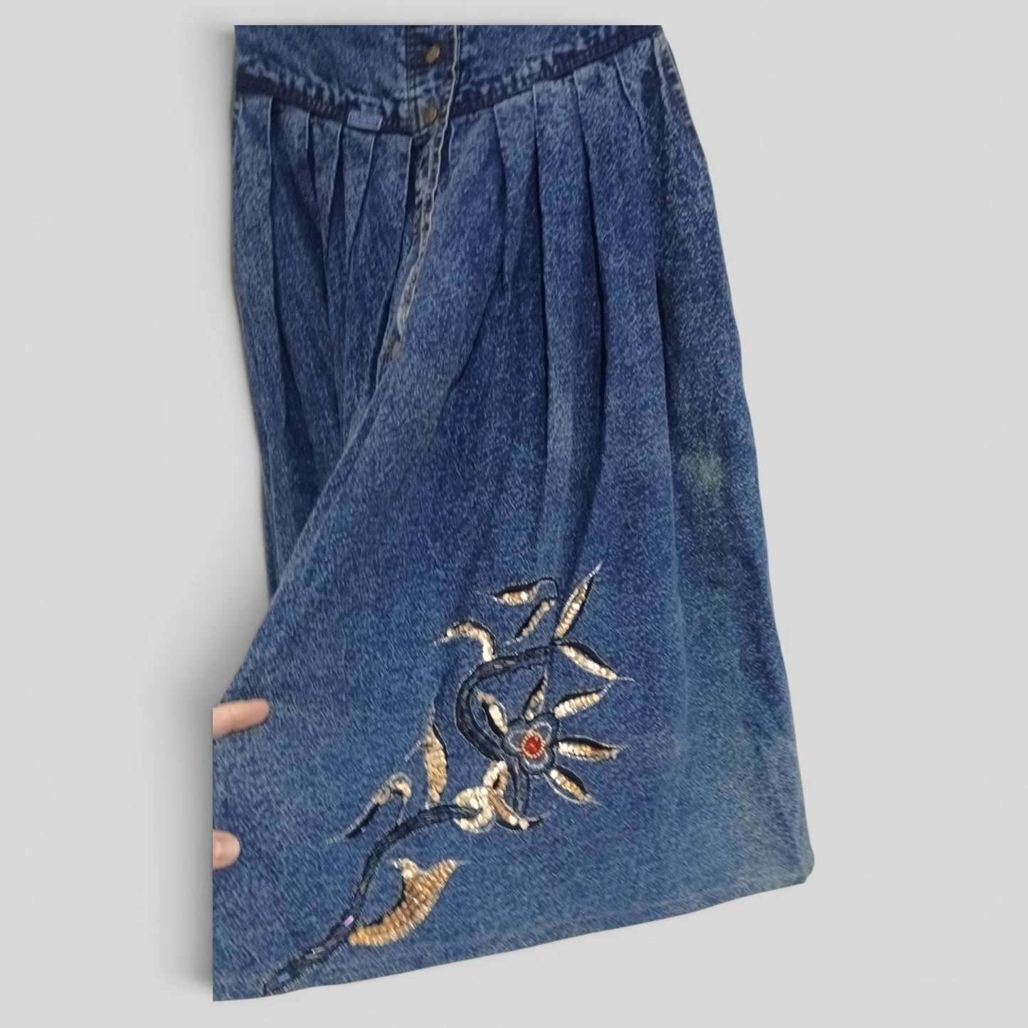 (12/14) Denim Skirt