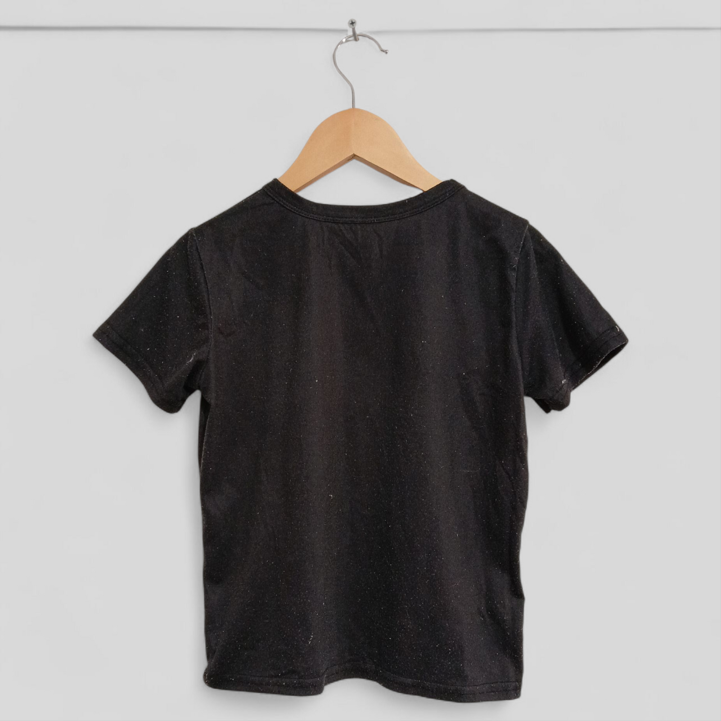 (6JNR) Shein | Black Christmas Tee