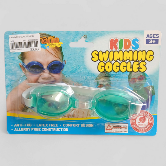 SWIMMING GOGGLES KIDS ASSORTED COLOURS