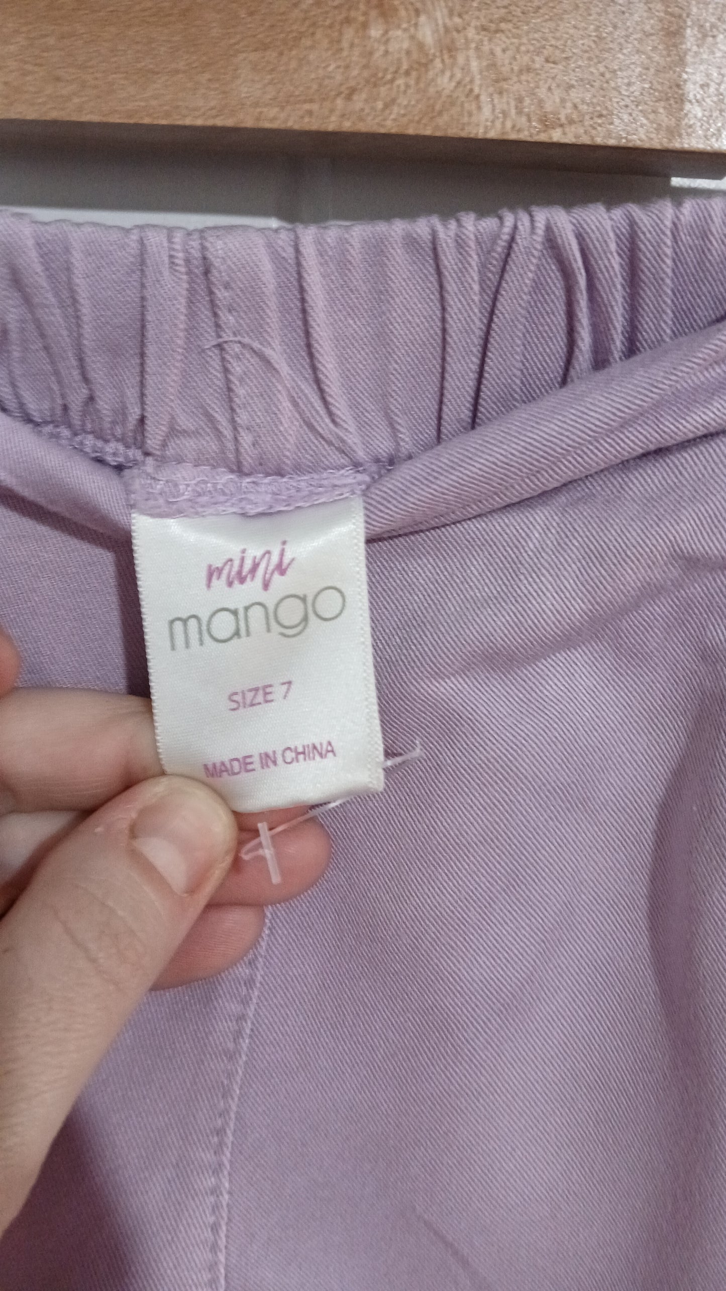 (7JNR) Mini Mango | Purple Shorts
