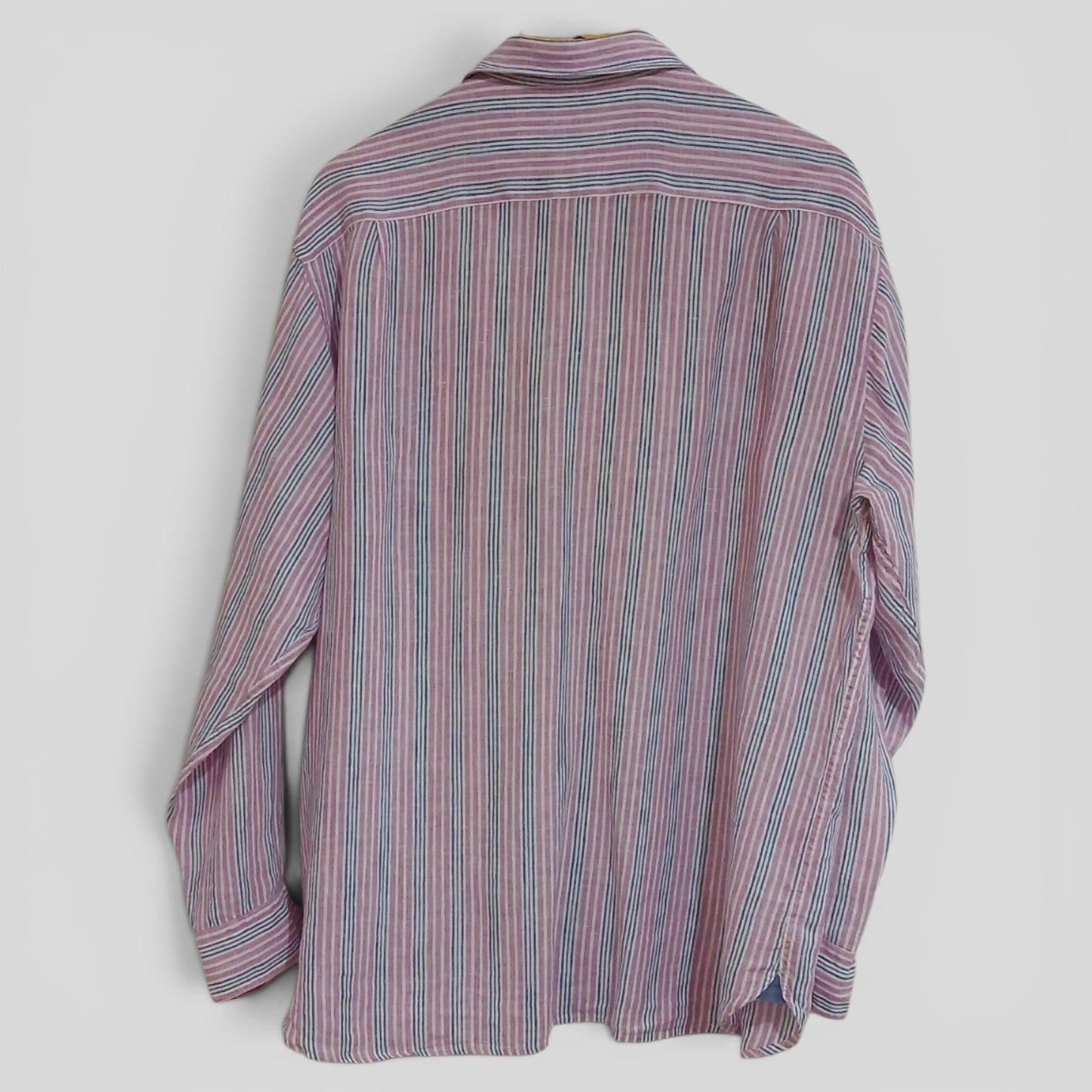 (L) Gazman | Pink Striped LS Shirt