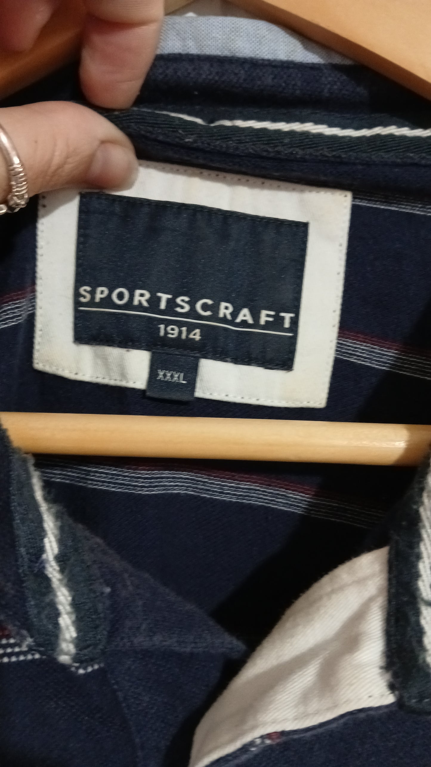(XXXL) Sportscraft | Striped Polo