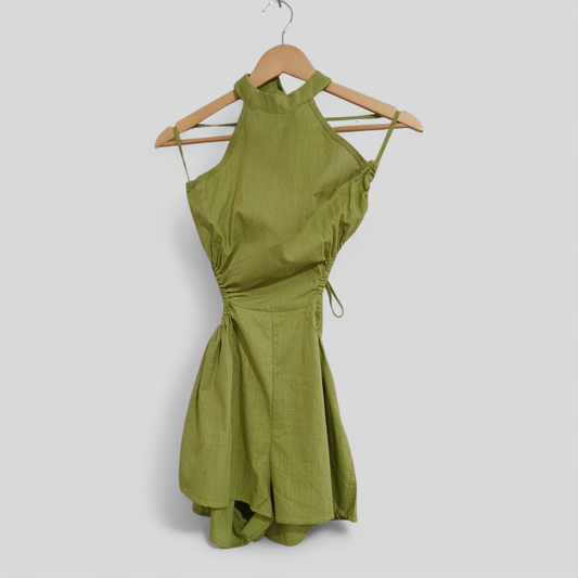 (XS) Shein | Playsuit Green