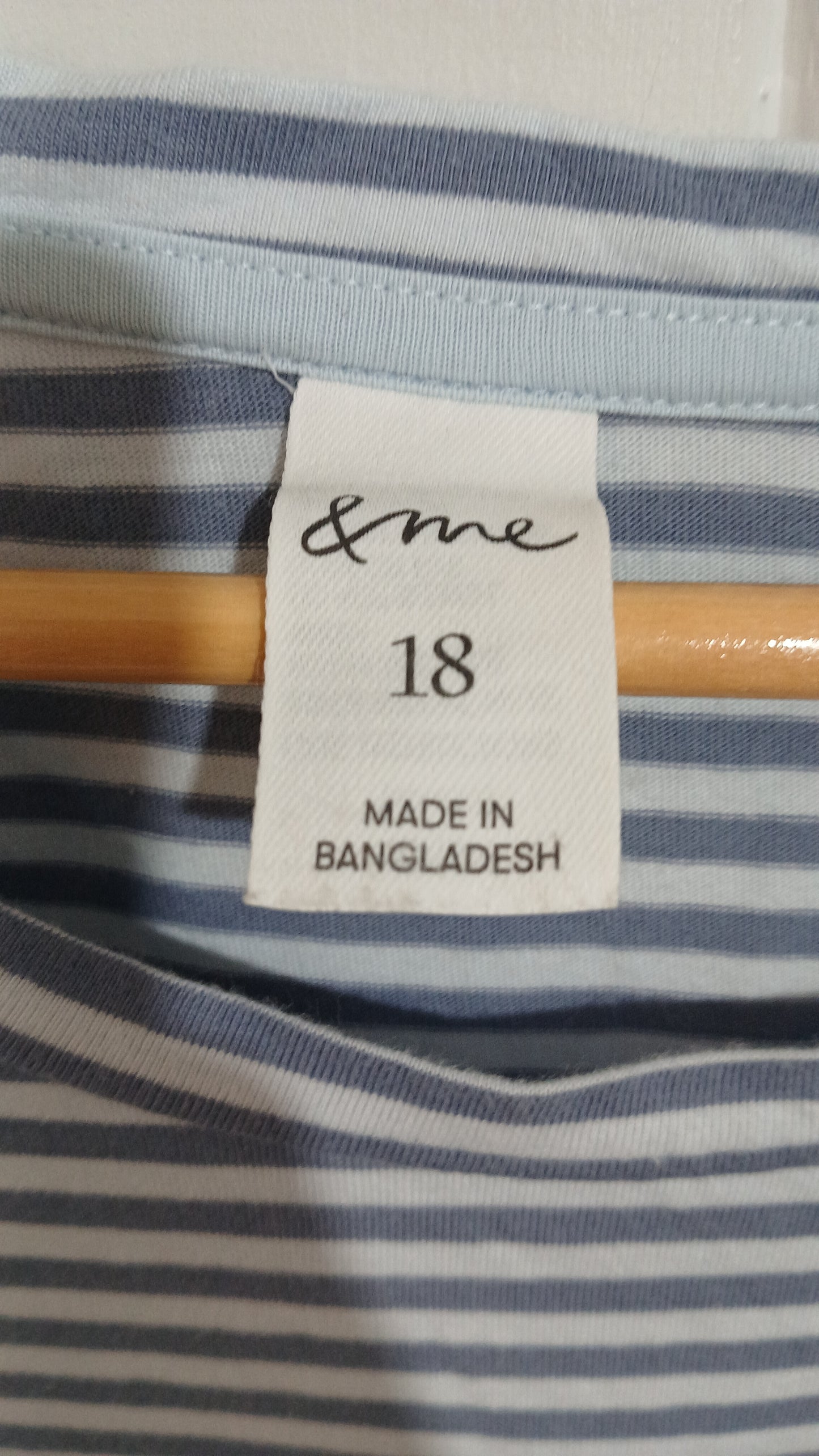 (18) &me | Striped Nightie