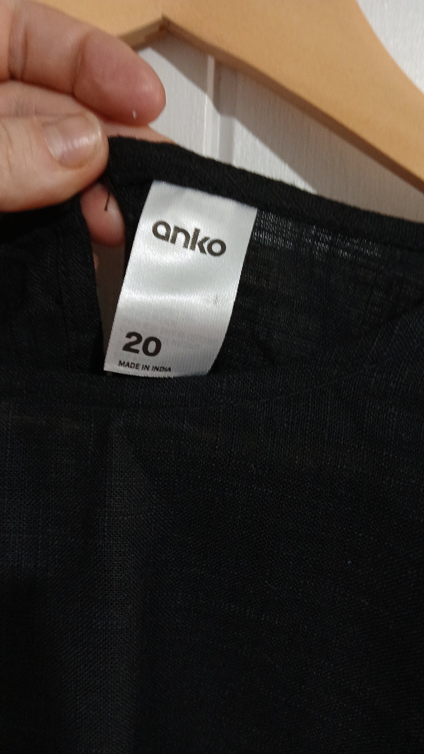 (20) Anko | Black Blouse