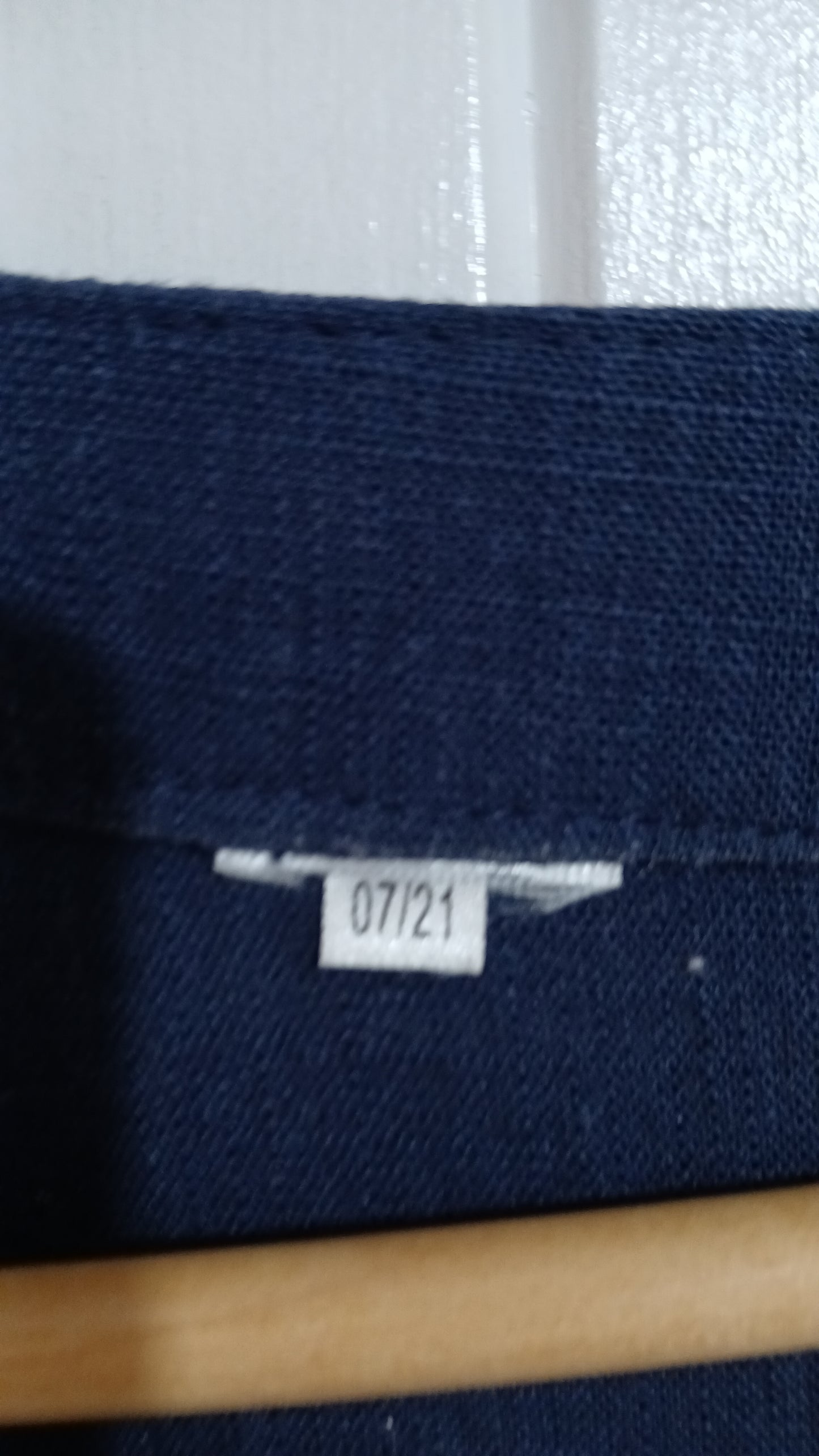 (L) Navy Blouse