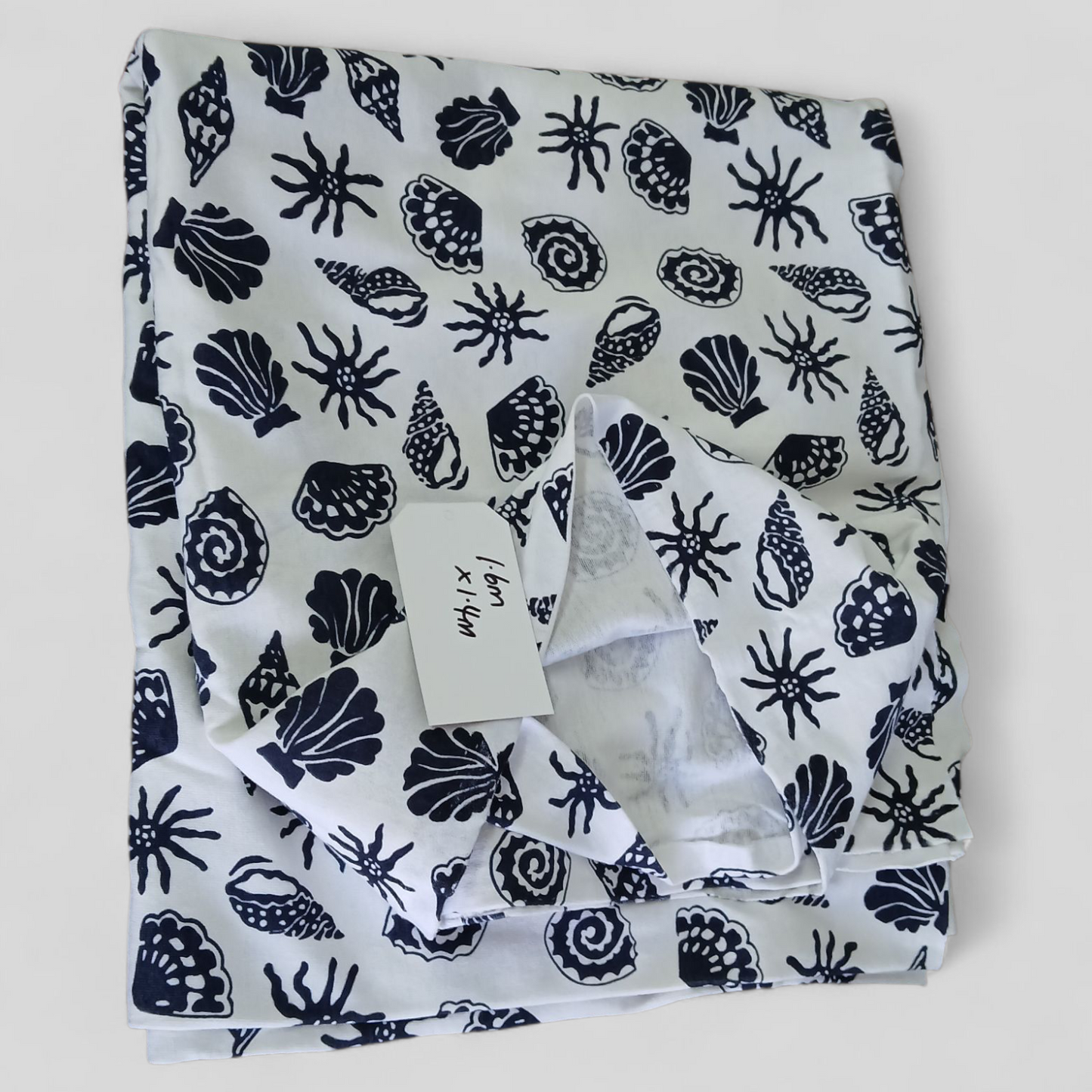 Seashell Fabric 1.6x1.4m