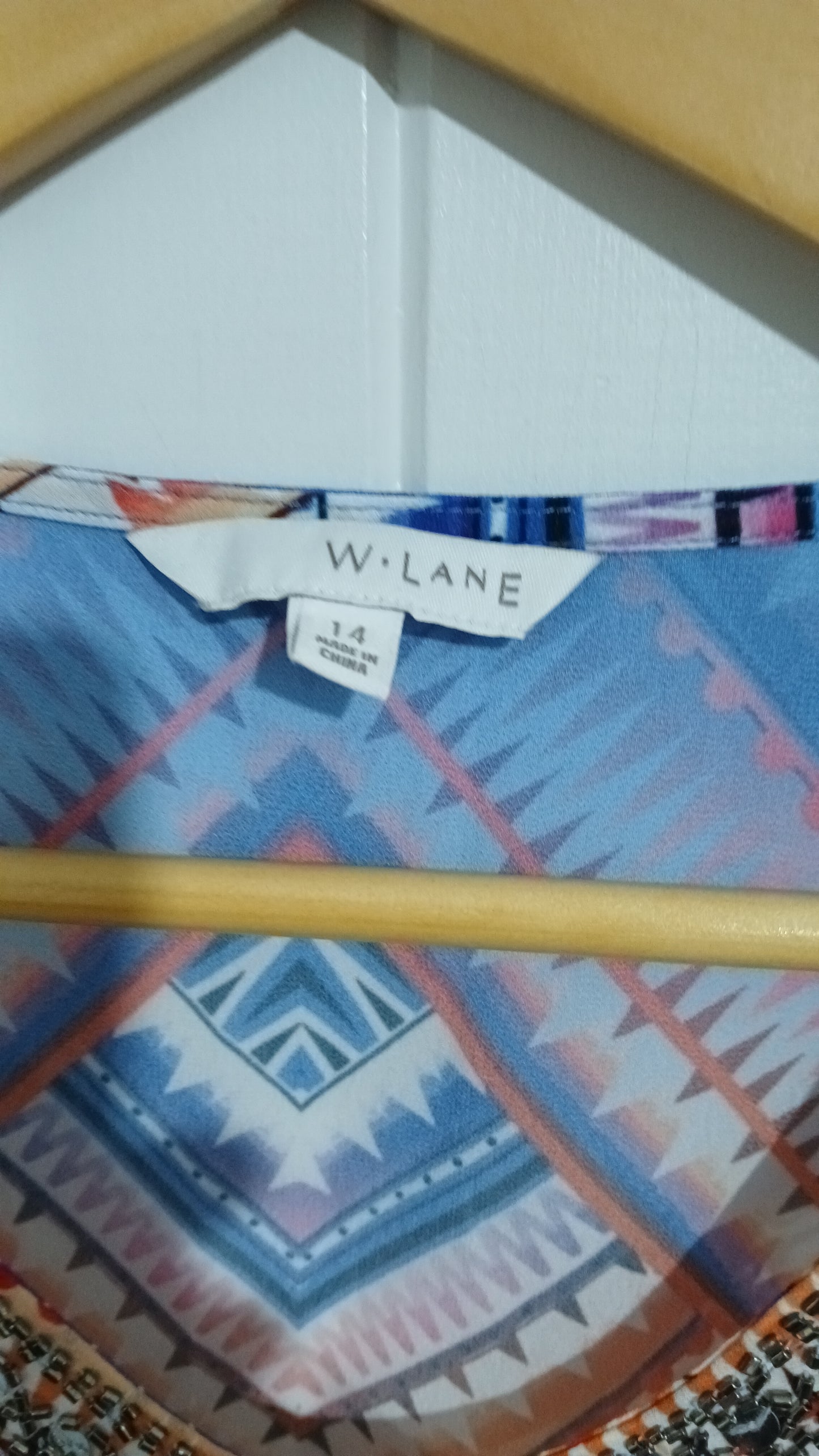 (14) W Lane | Colourful Blouse