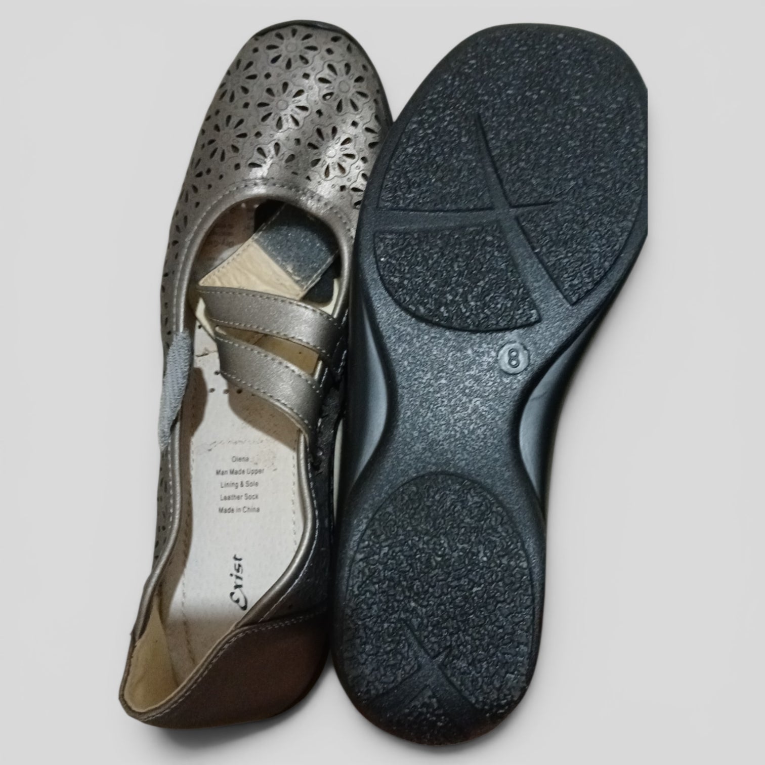 Image of (8) Exist | Metallic Mary Janes
