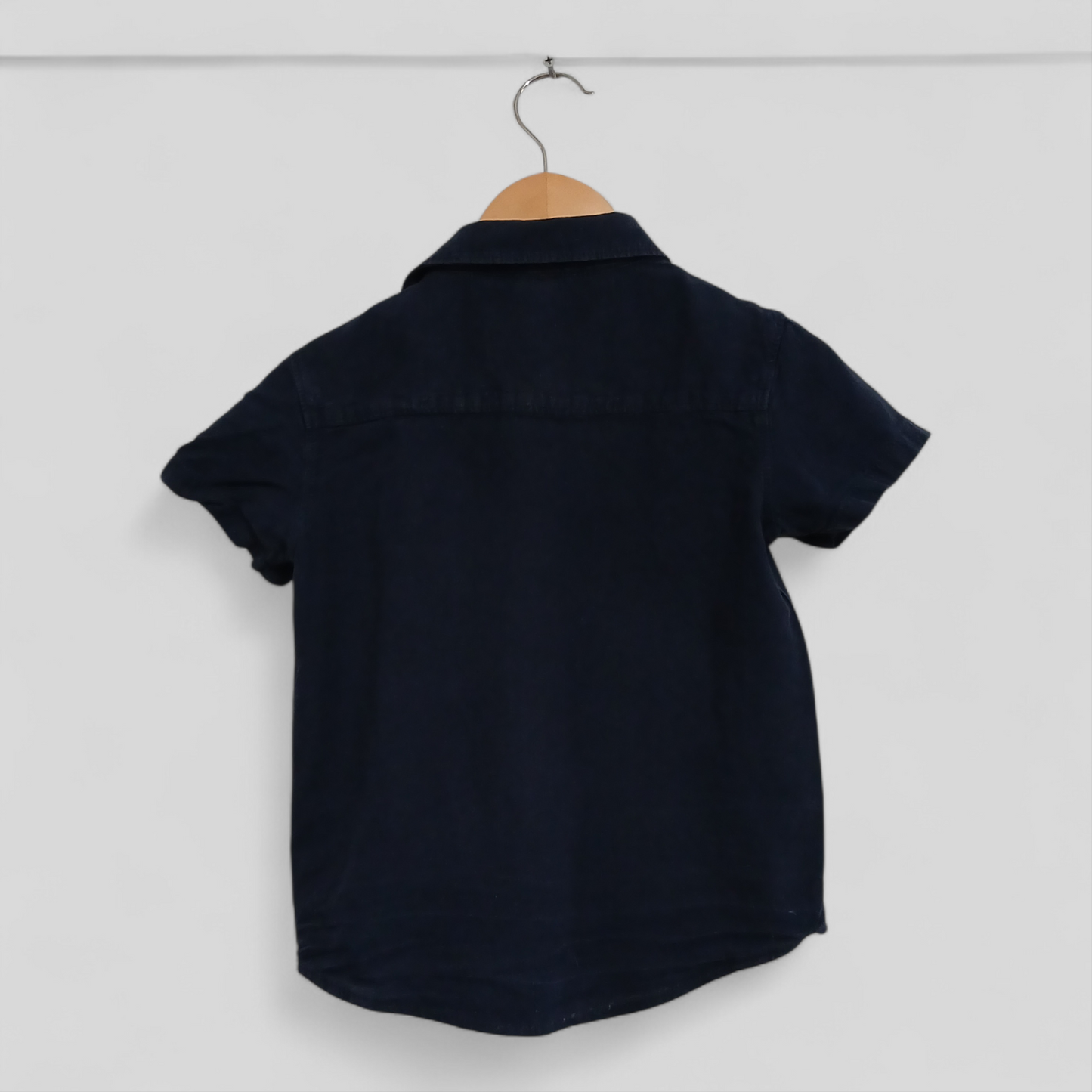 (5JNR) Anko | Linen Shirt Navy