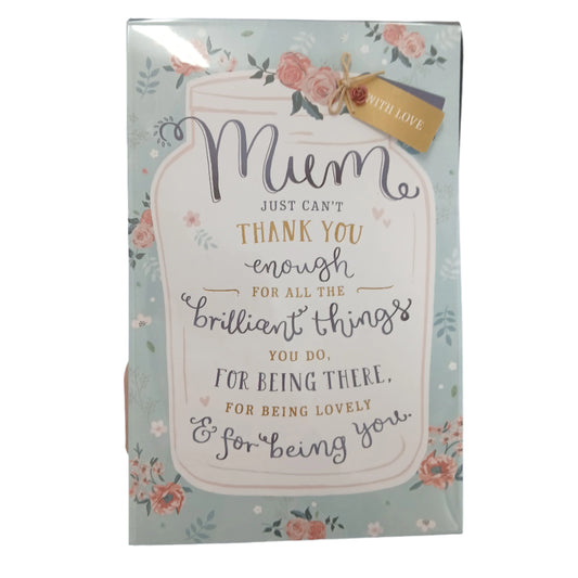 Birthday Card |  Mum Card | Birthday Mum Jar