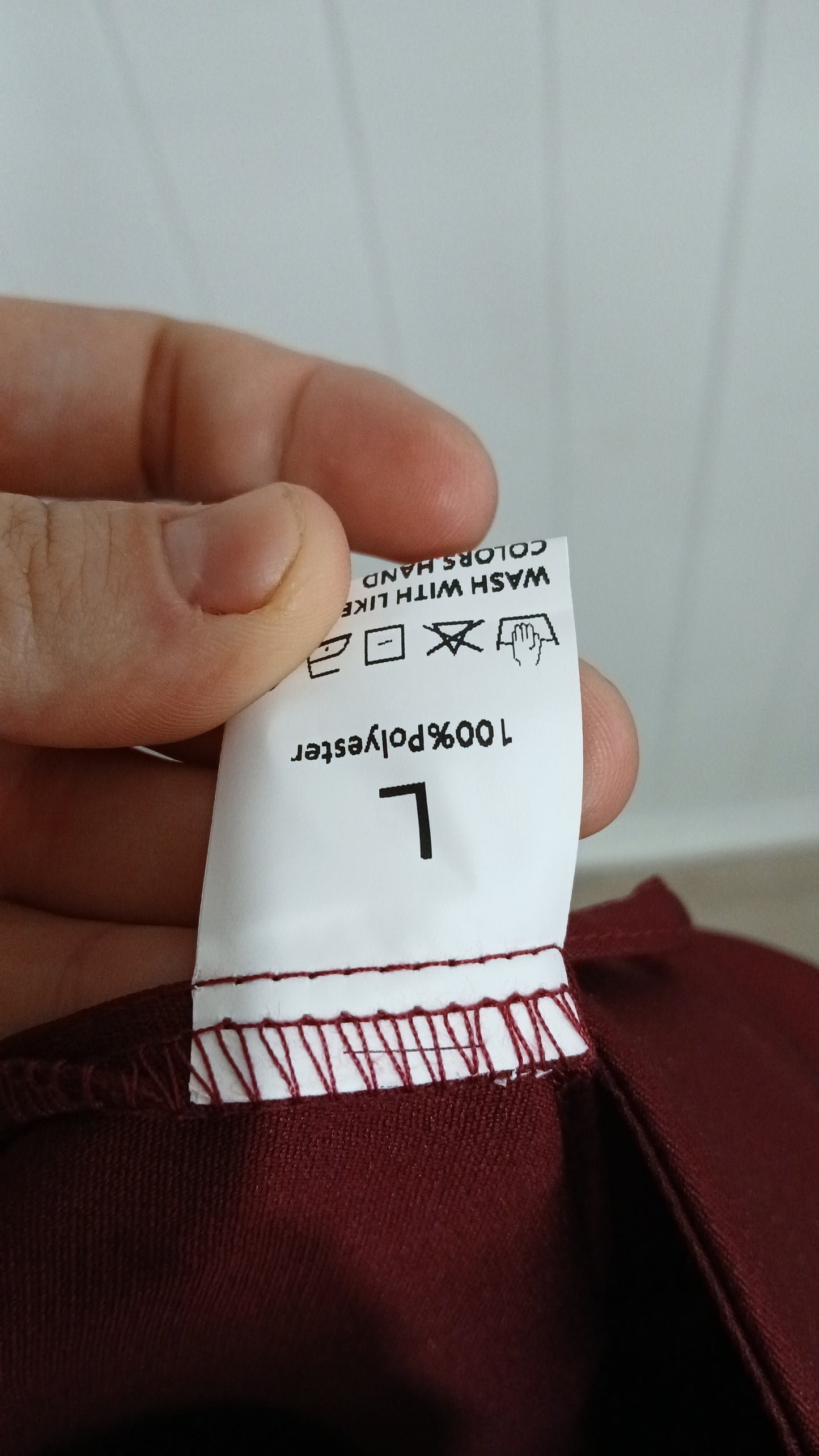 (L) Shein | Burgandy Pants