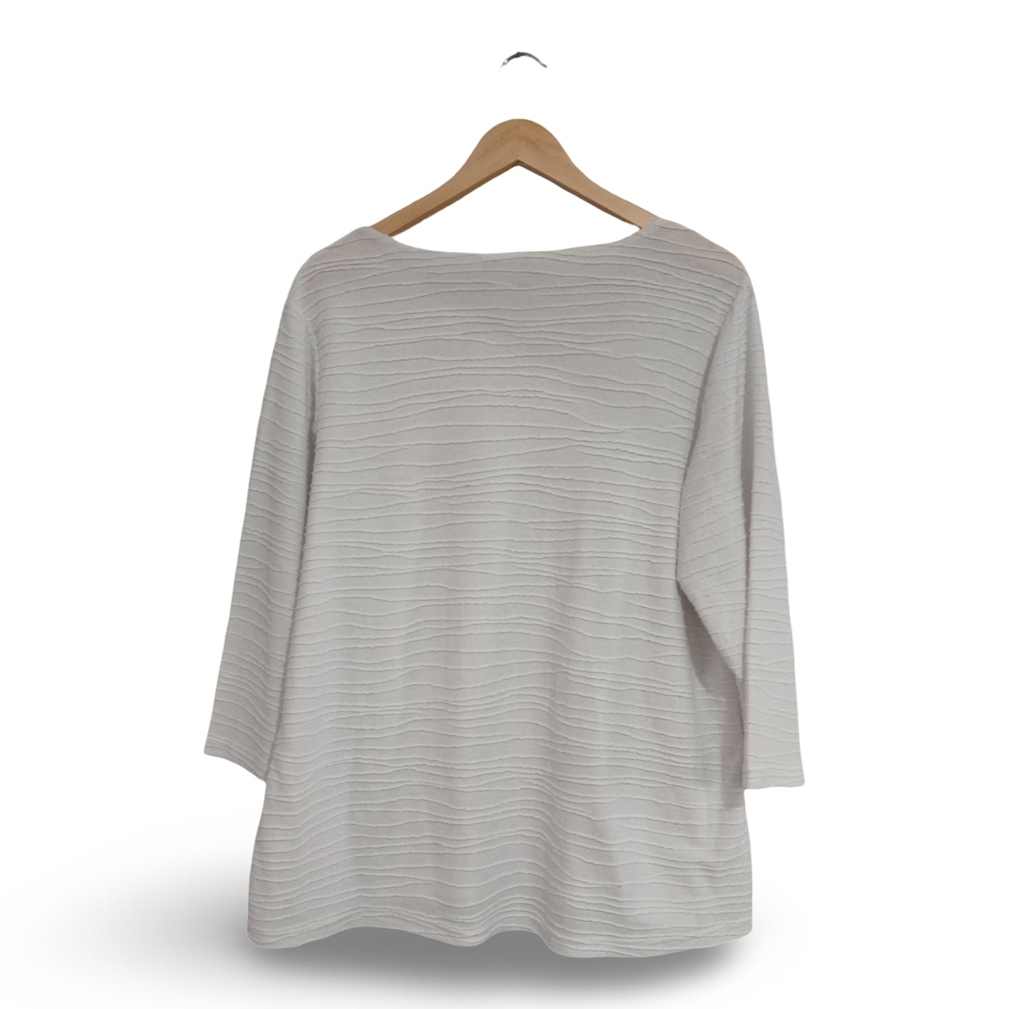 (20) Millers | White Textured Blouse