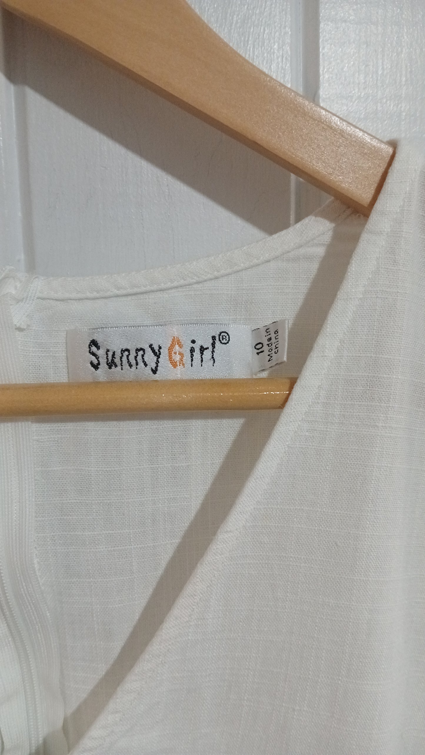 (10) Sunny Girl | White Playsuit