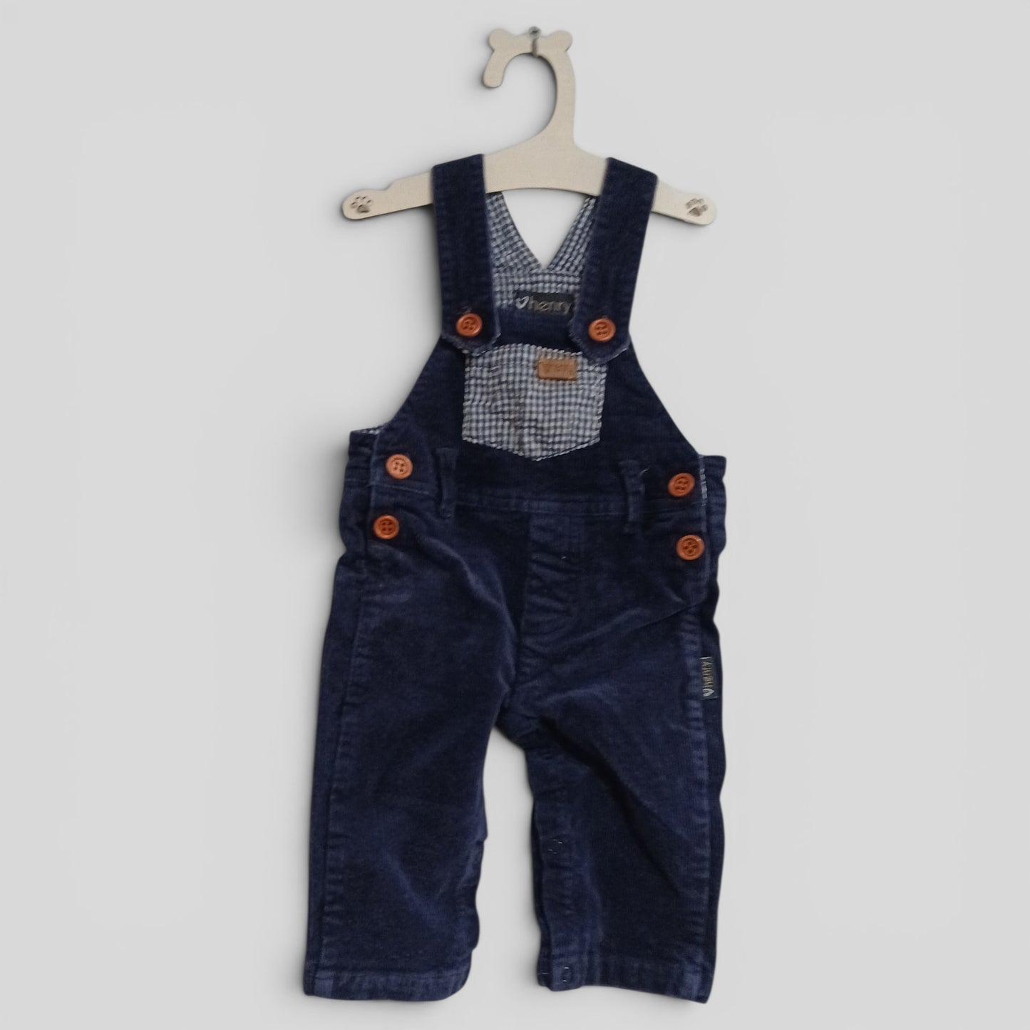 (3m) Love Henry | Corduroy Overalls