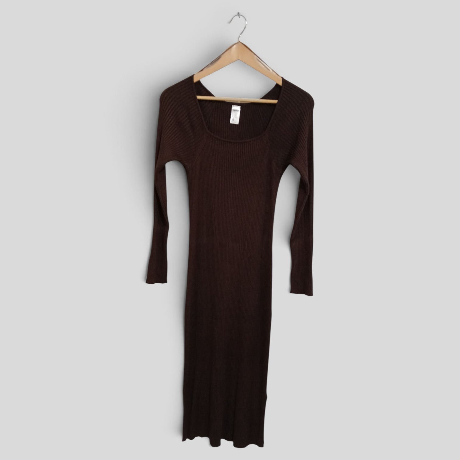 Image of (12) Anko | Brown LS Knit Dress