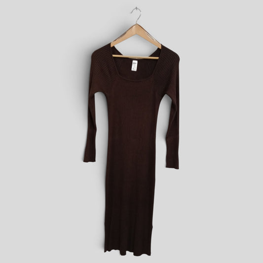 (12) Anko | Brown LS Knit Dress