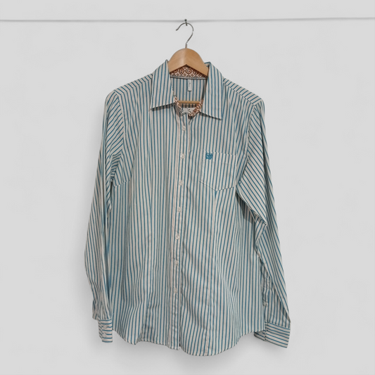 (XL) BNWT | Cinch | LS Striped Shirt