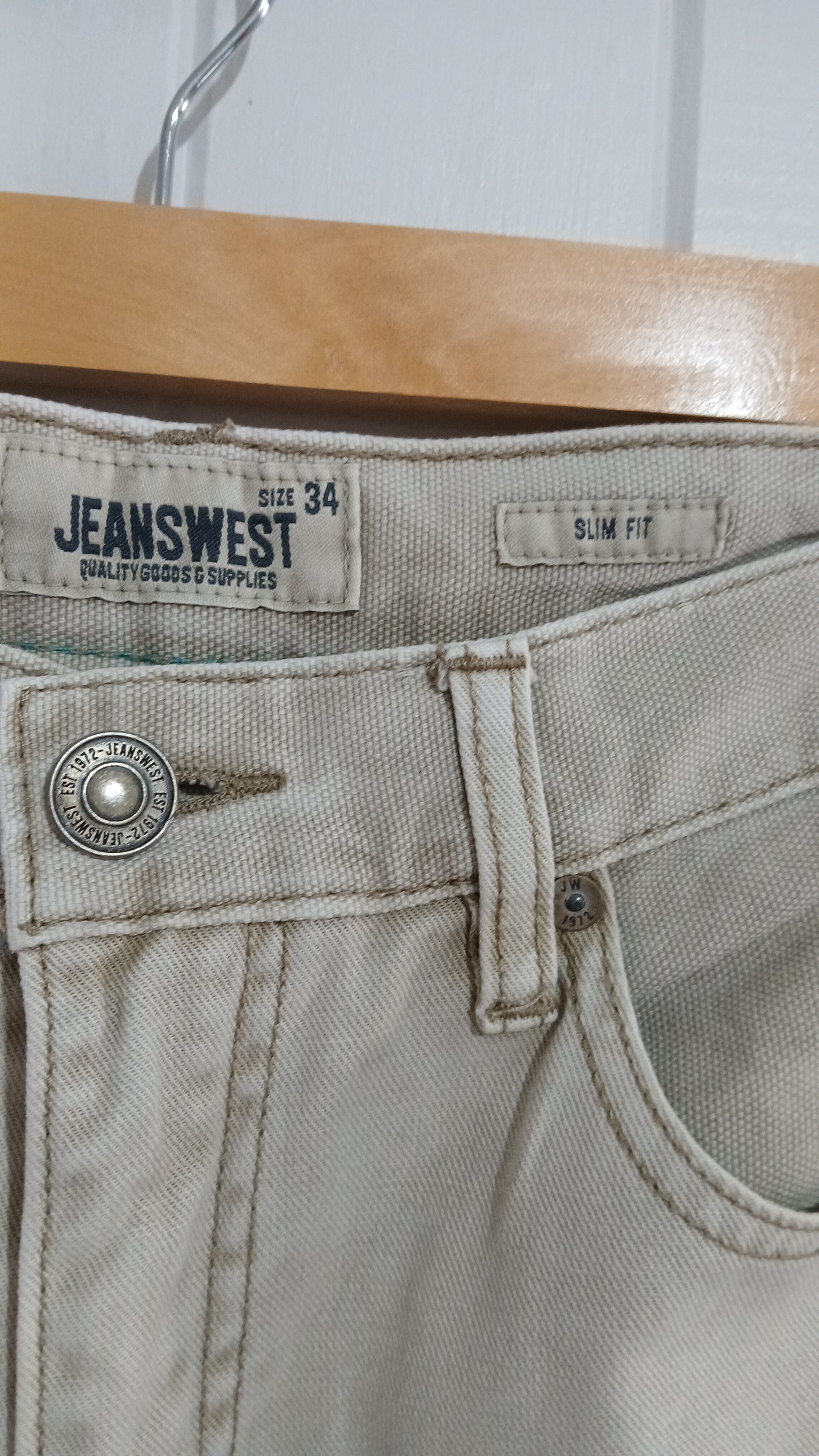 (34) Jeanswest | White Denim Shorts