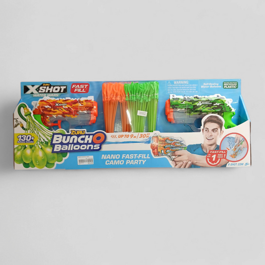 XSHOT FAST-FILL SKINS NANO & BUNCH O BALLOONS VERSUS PACK