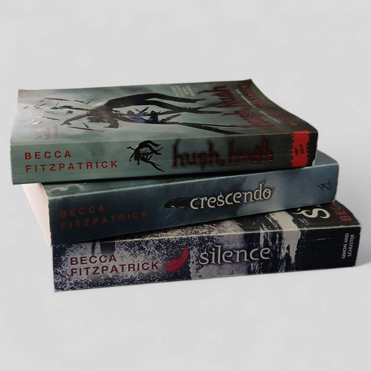 Hush, Hush Series by Becca Fitzpatrick | Novel | set of 3