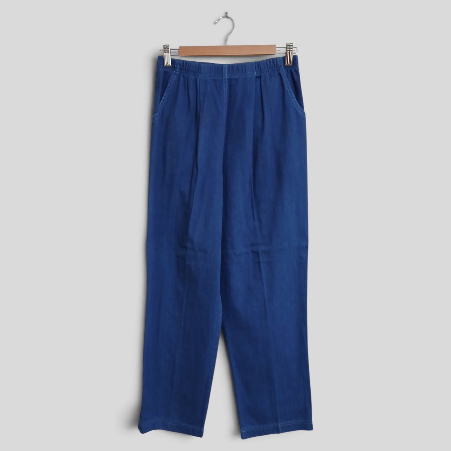 (S) Renzi Vorsa | Blue Triangle Blouse Pants Set
