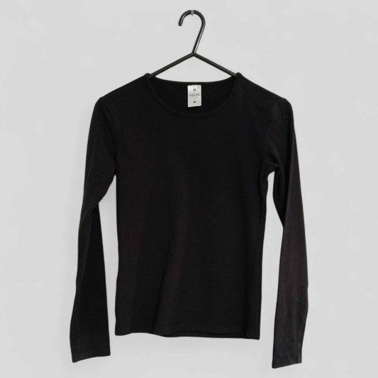 (10JNR) Target | Black L/S Shirt