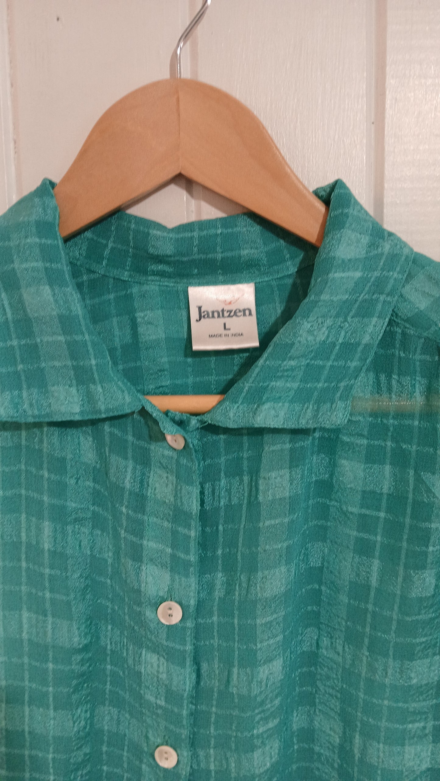 (L) Jantzen | Sheer Blouse
