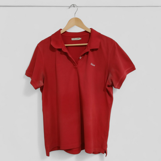 (18) RM Williams Red Polo