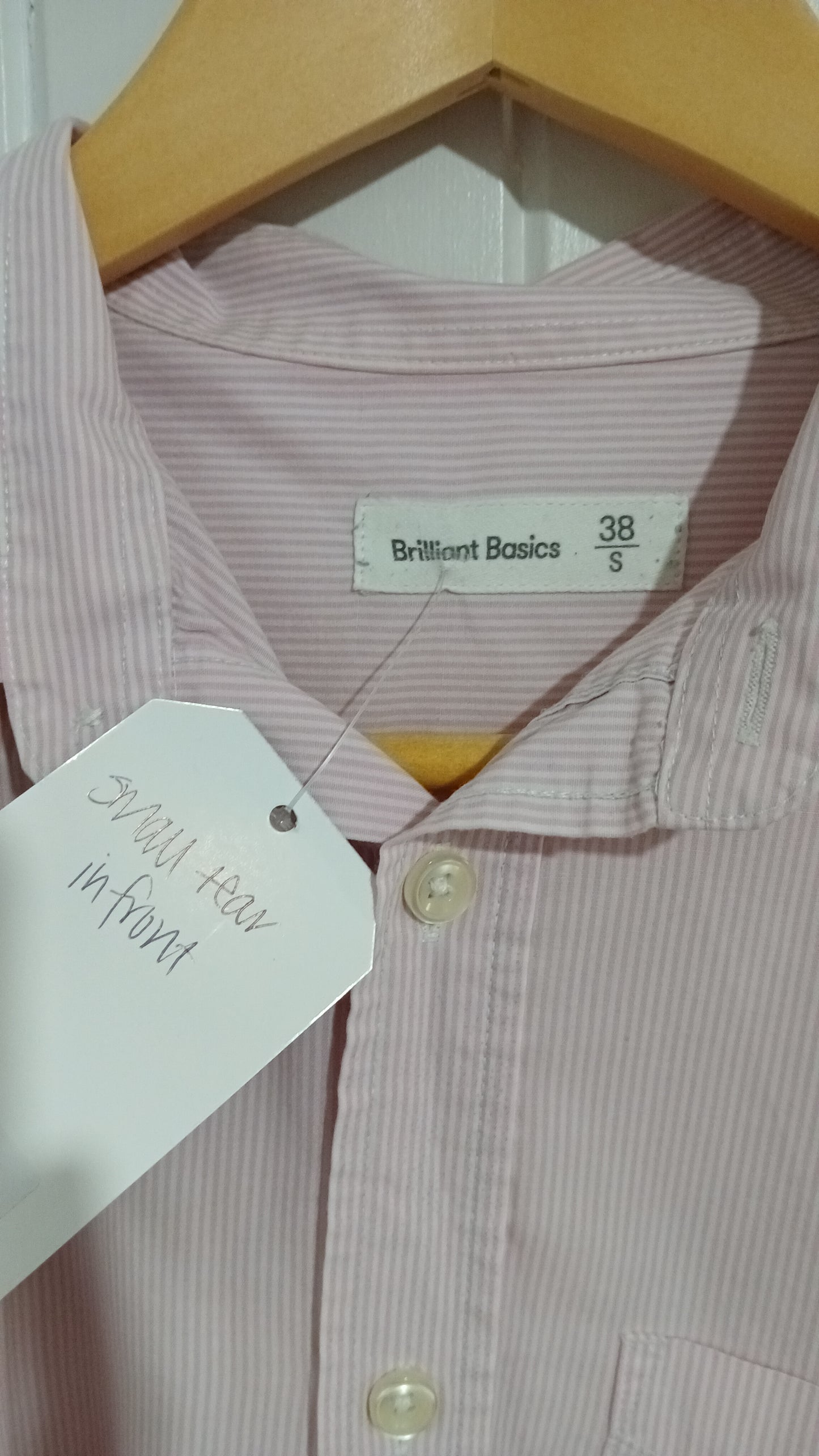 (38/S) Brilliant Basics | Pink LS Shirt
