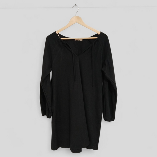 (10) Sass | LS Black Dress