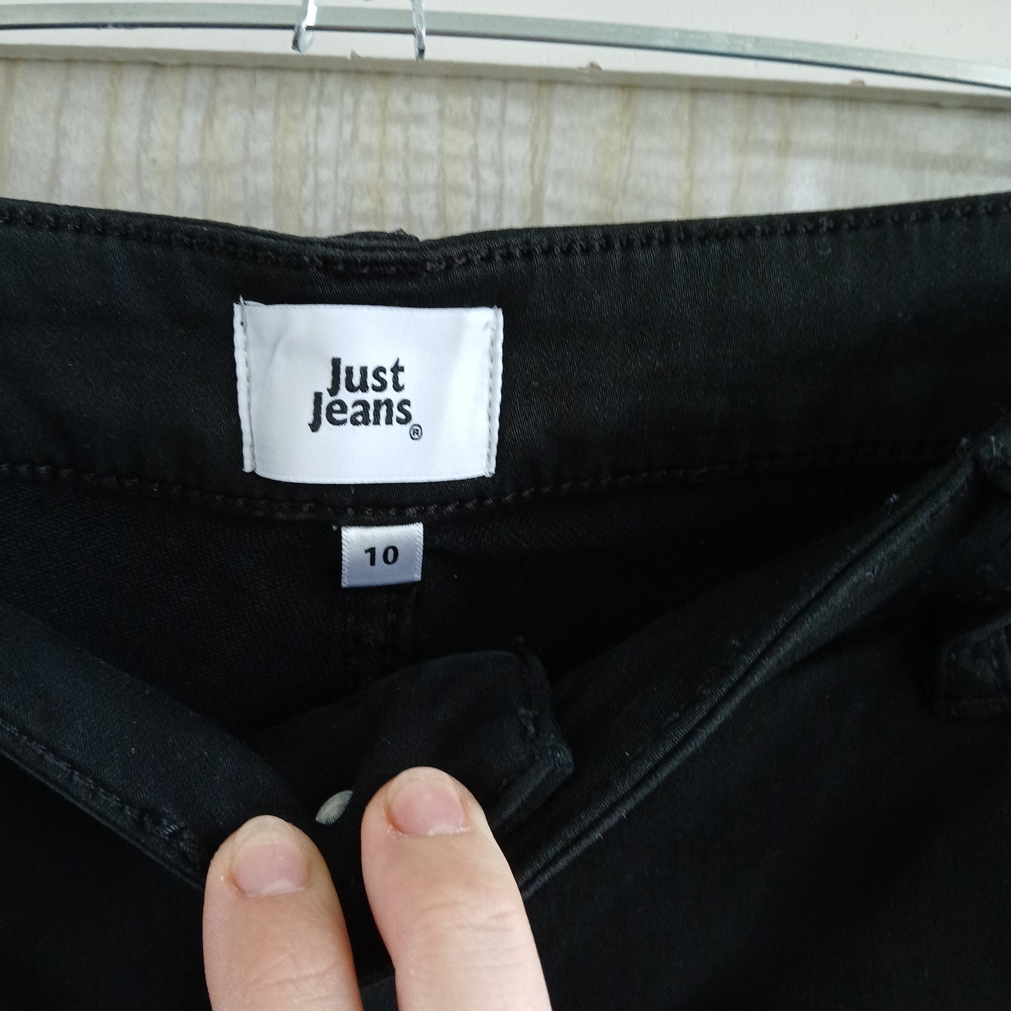 (10) Just Jeans Black Denim Jeans