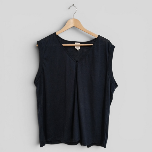 (20) Rivers | Navy Blouse