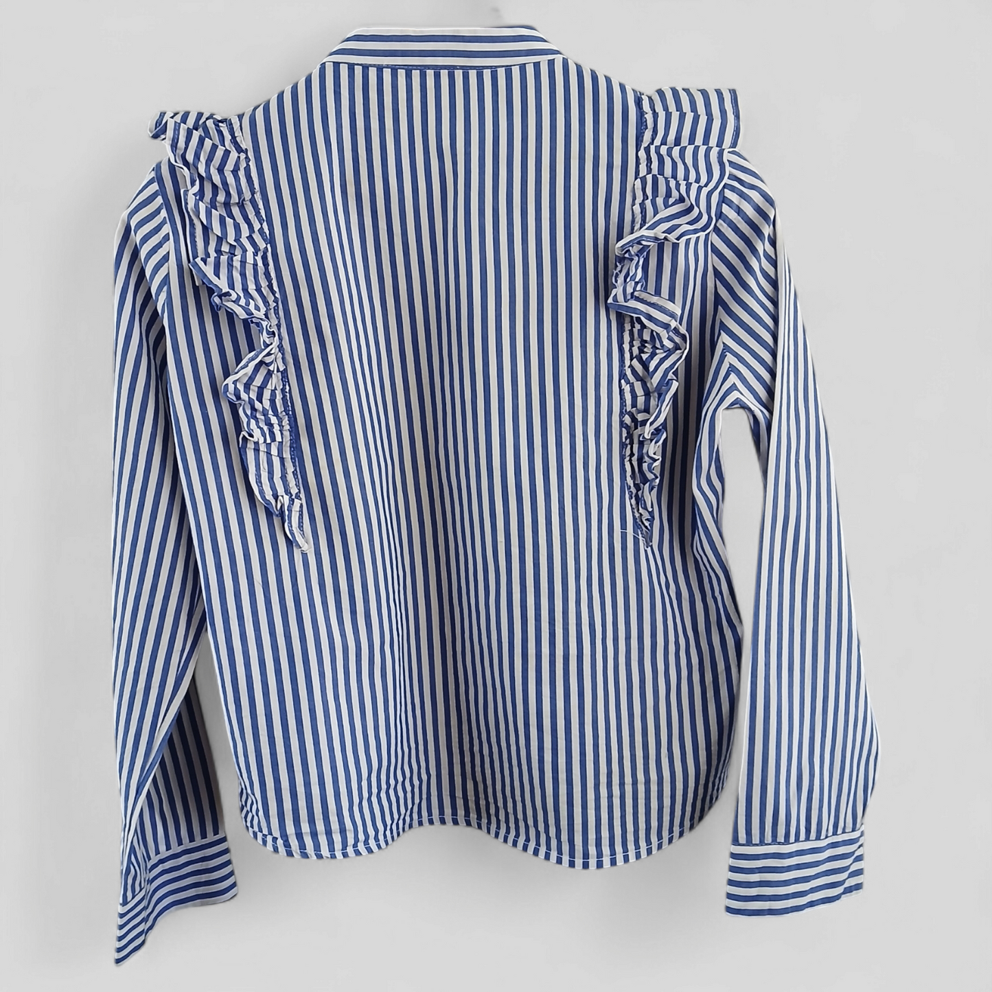 (6) Women's Striped L/S Blouse