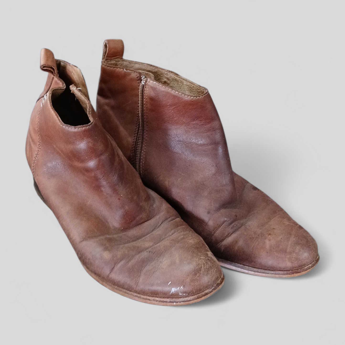 (40) Glover | Brown Leather Boots