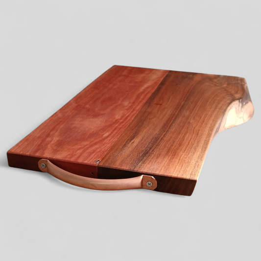 Cutting Board w/ Copper Handle
