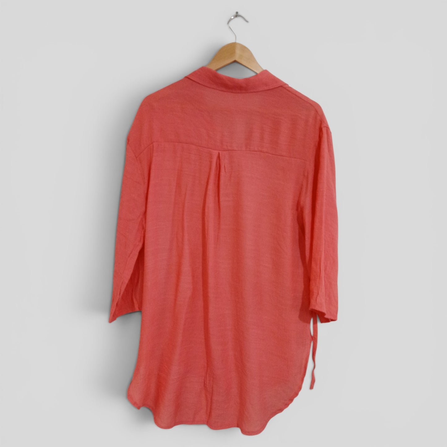 (2XL) Pink Blouse