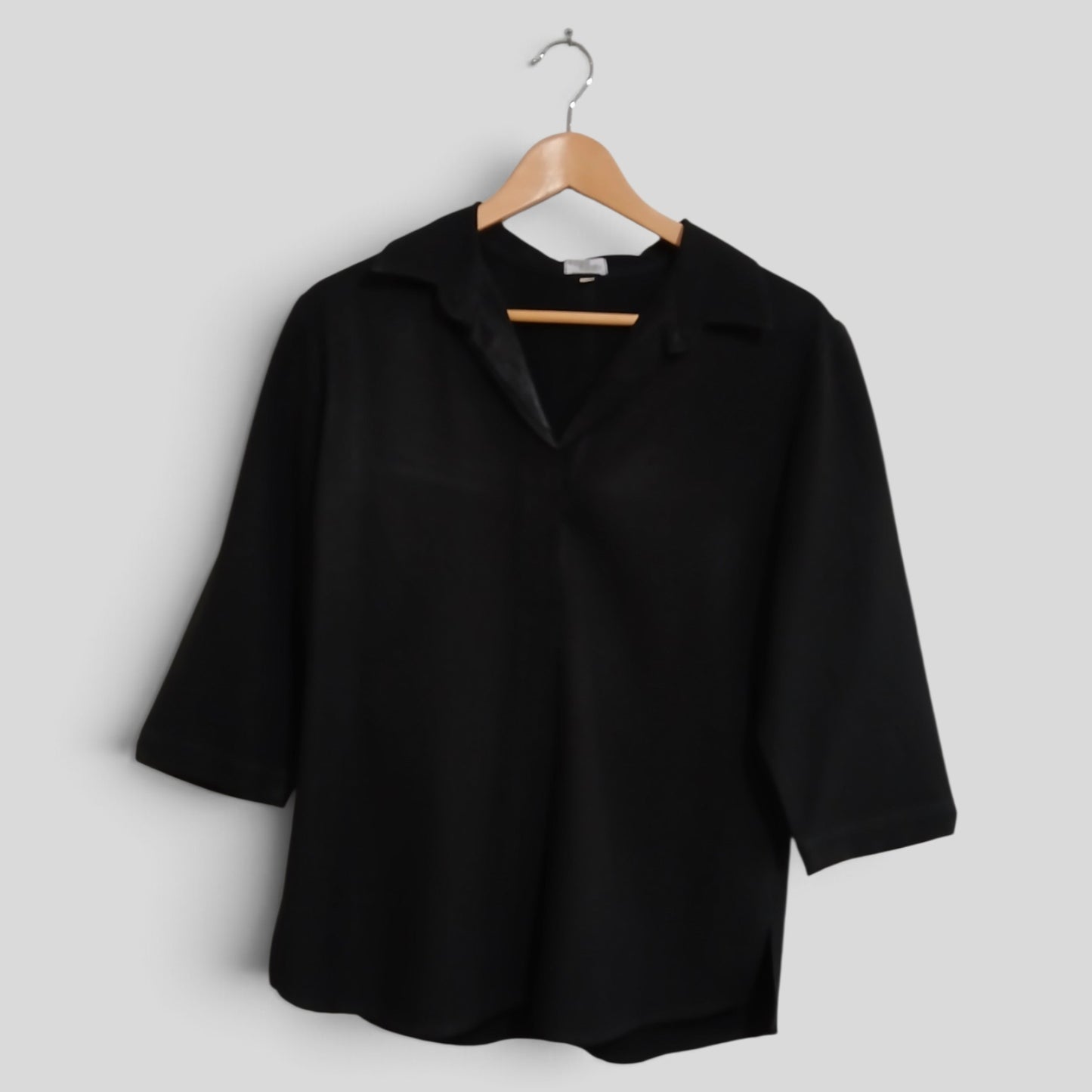 (S) Renzi Vorsa | Black Blouse Pants Set