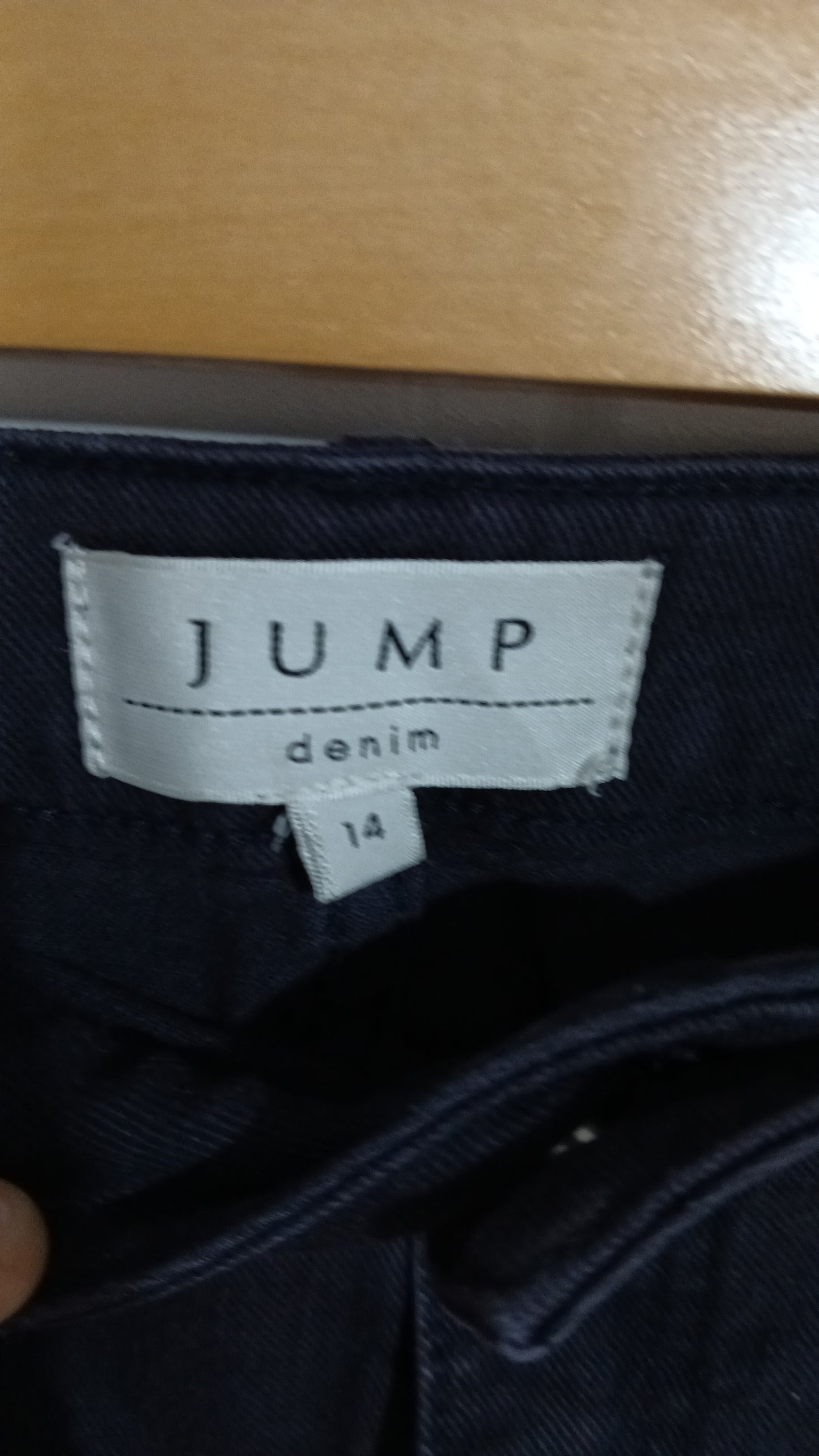 (14) JUMP Denim | Black Skirt