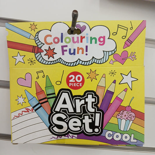 CRAYONS & PENCILS 20 PACK