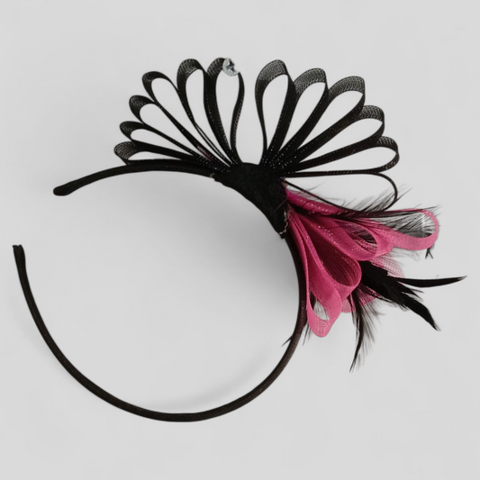 Hair Accessory - Pink/Black