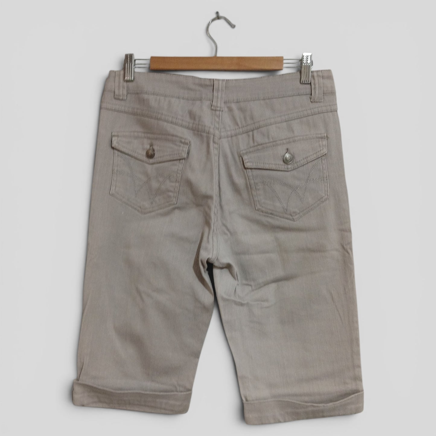 (10) Rockmans | Beige Shorts