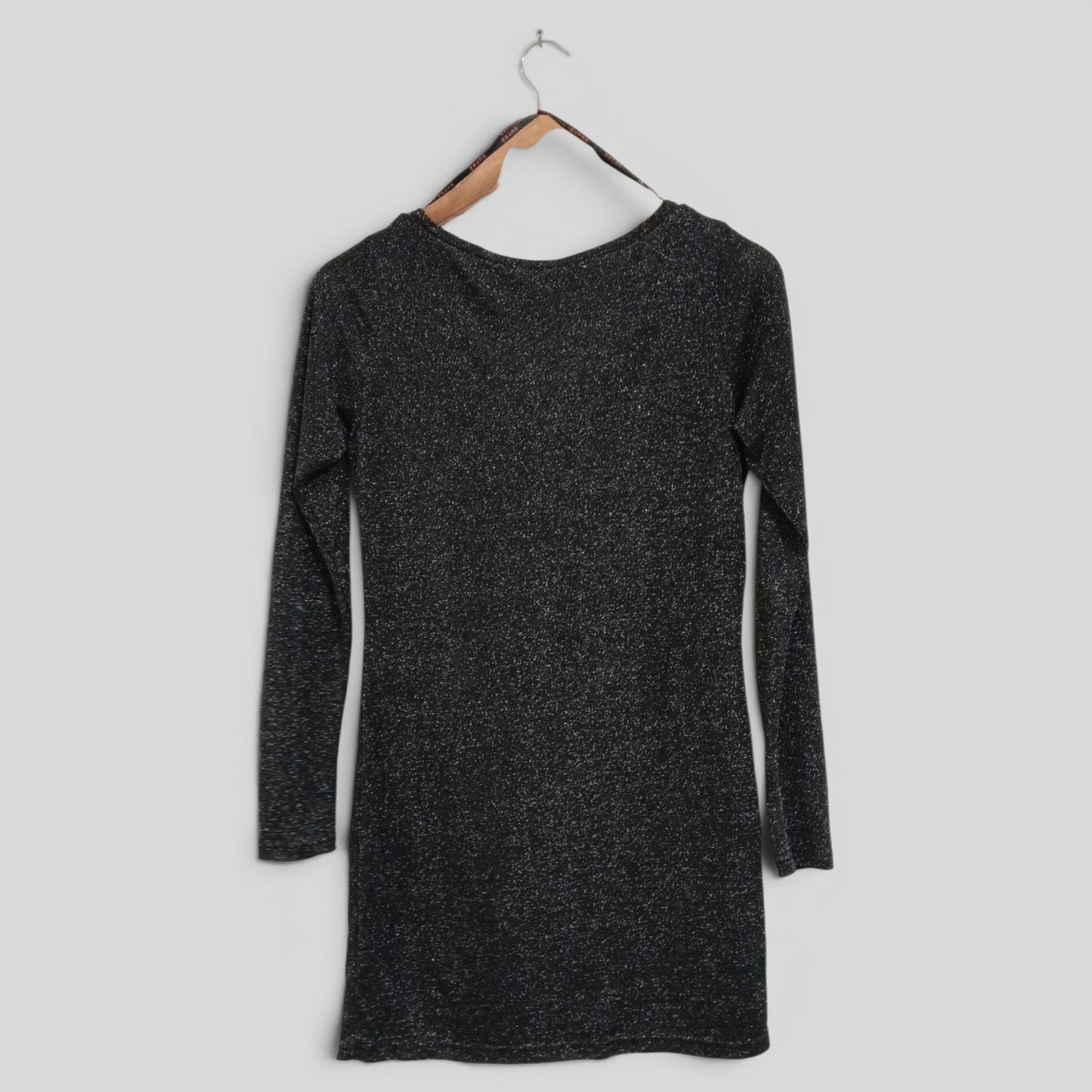 (L) Black Shimmer Dress
