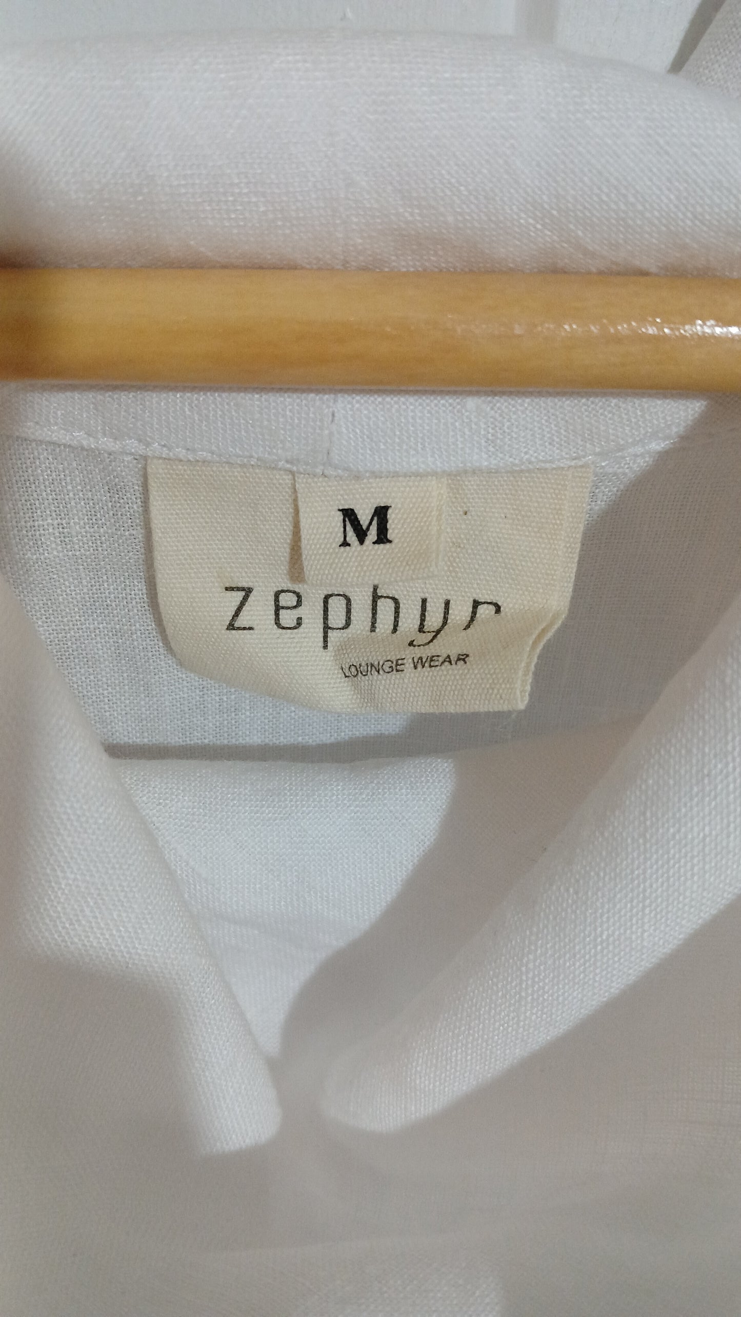 (M) Zephyr | White Linen Blouse